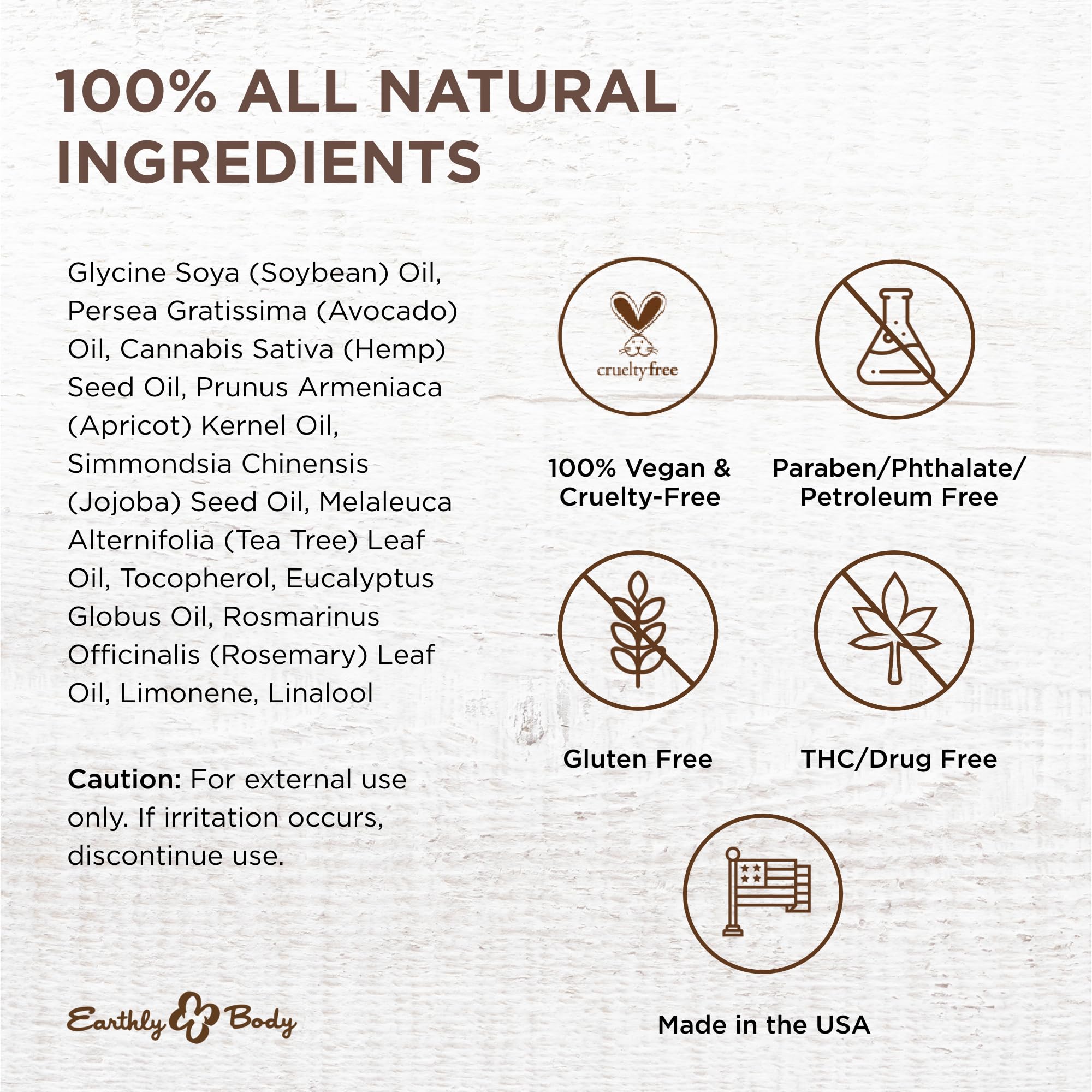 Earthly Body Miracle Oil, 1 Ounce (Pack of 2)